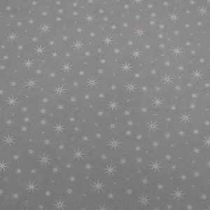 Papier vélin imprimé petites étoiles blanches A4 100 g