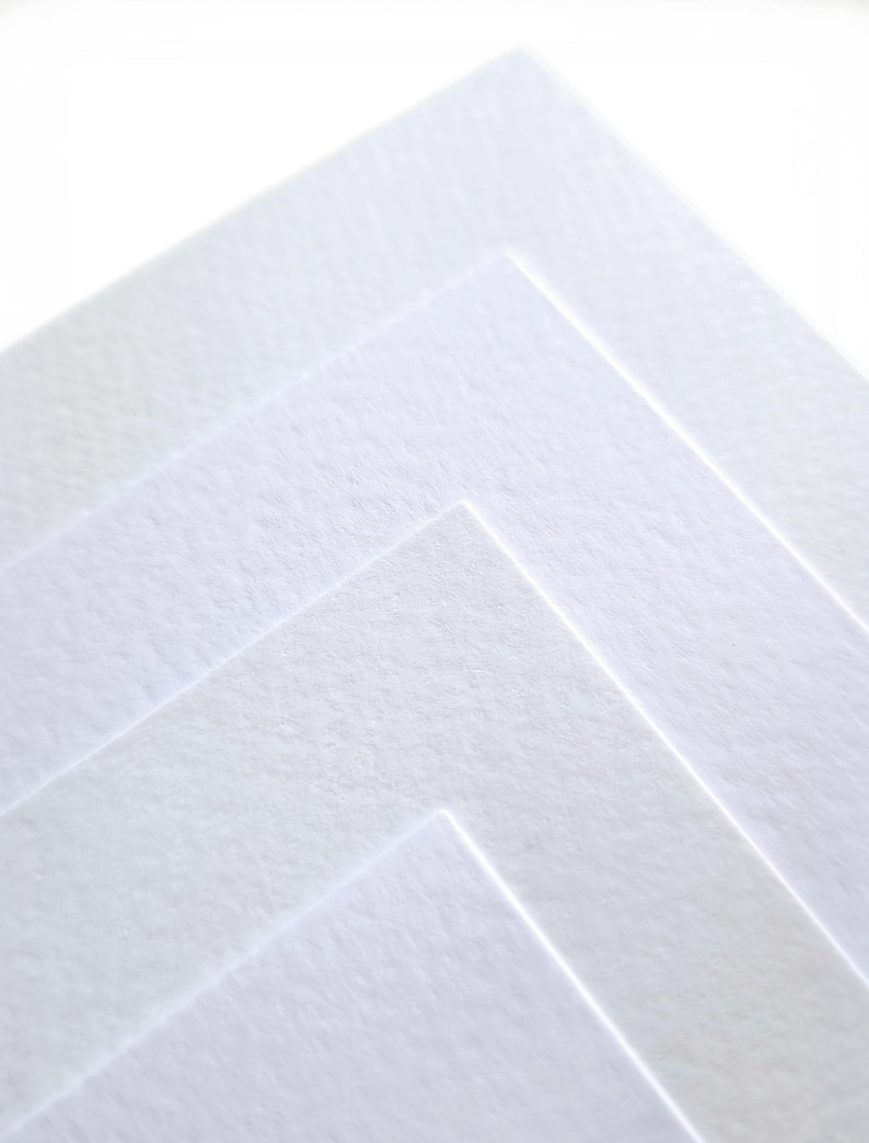A5 Watercolour Greeting Card Blanks & Envelopes Choose 10 Pack Or 20 Pack image 5
