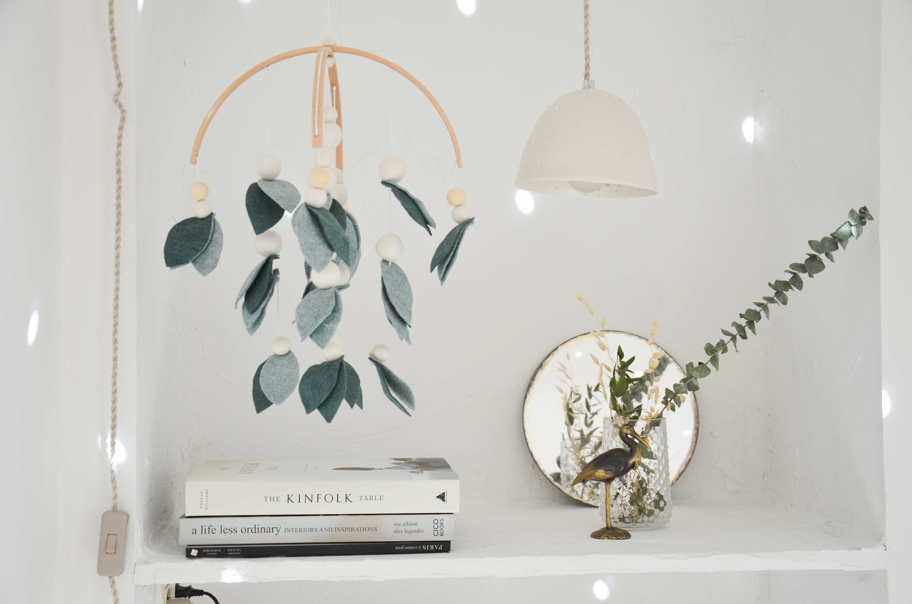 Mobile Feuilles Verte Mobile de La Forêt