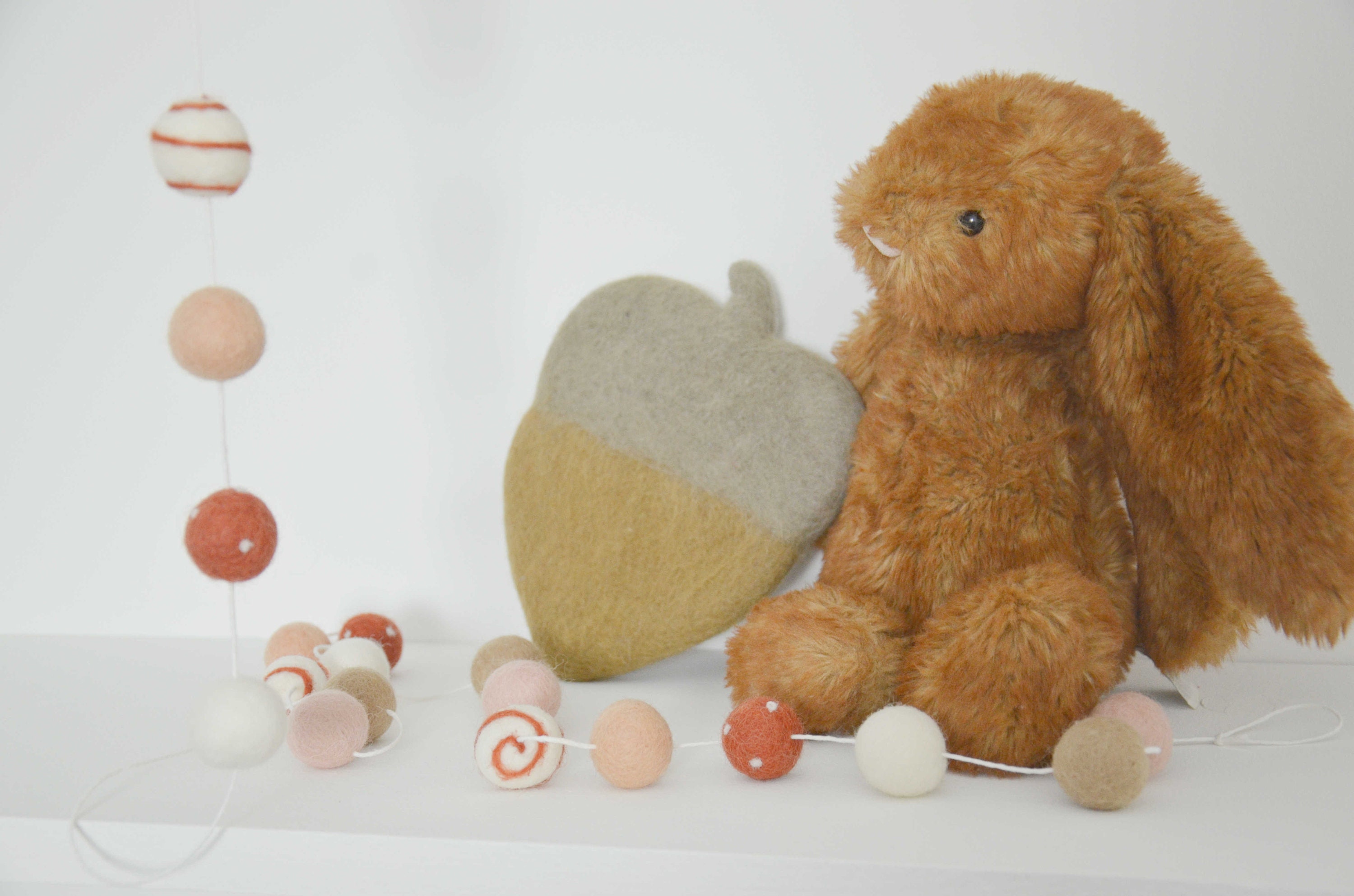 Guirlande à Pois en Laine