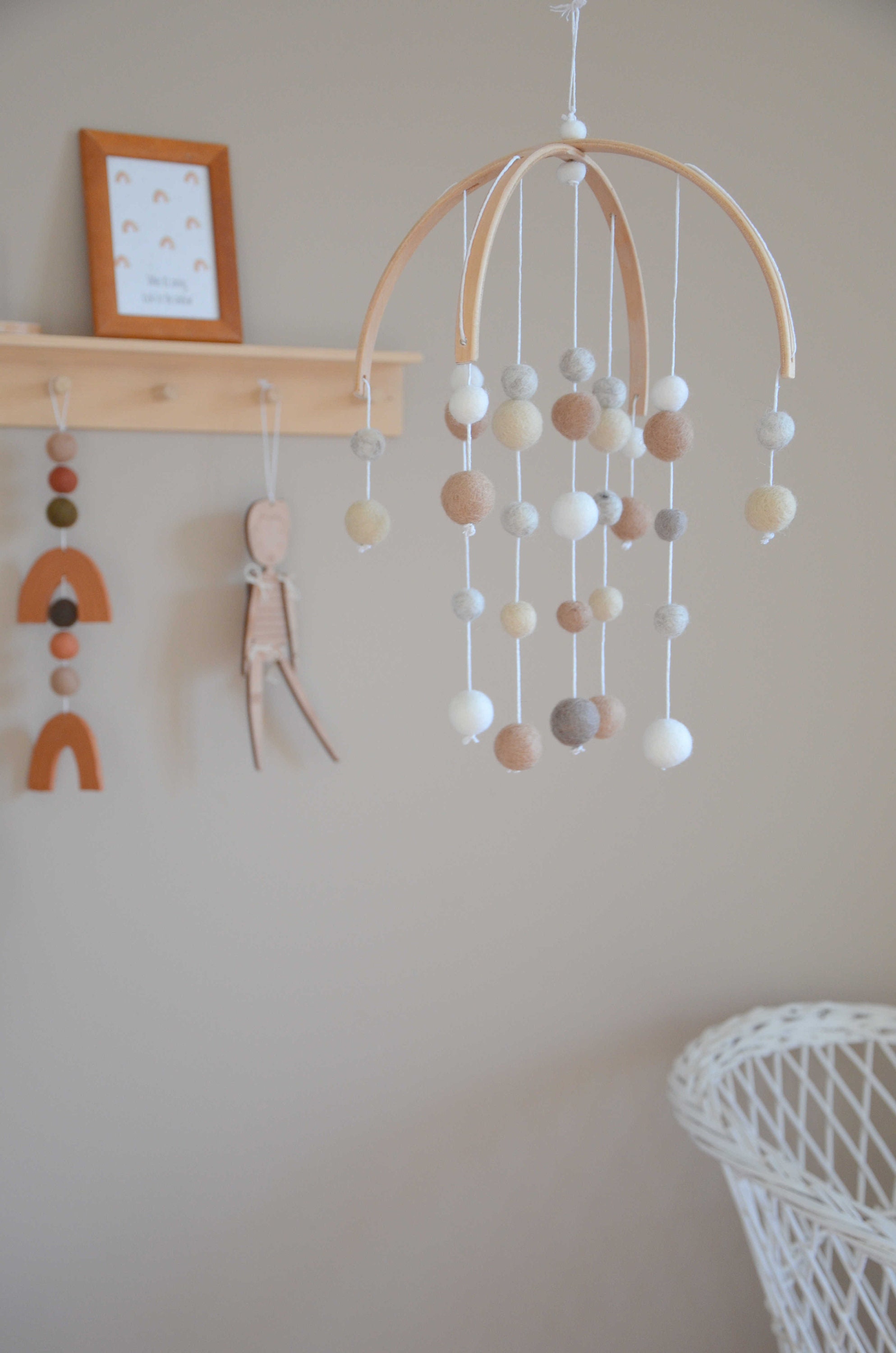 Mobile Café, Jute, Blanc