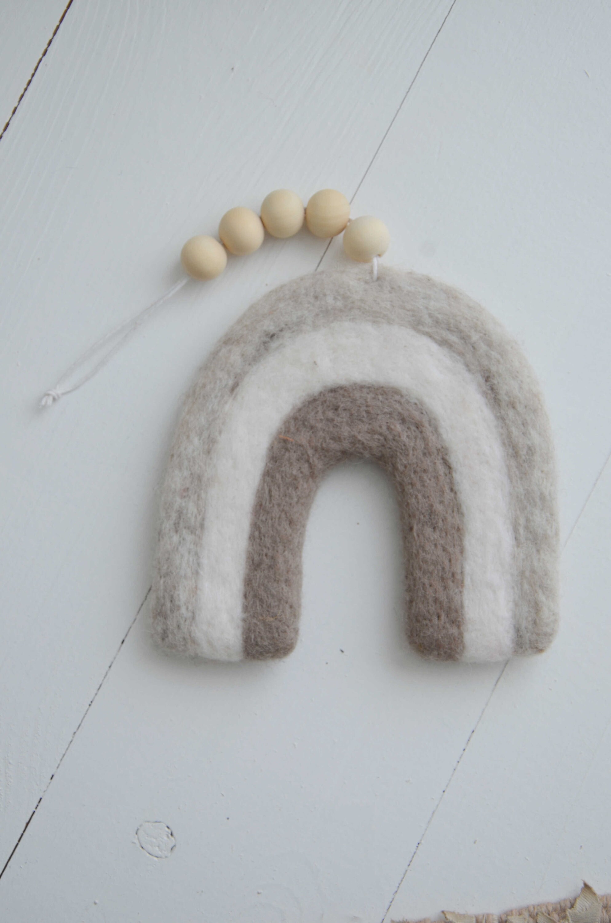 Nursery Decor Arc en Ciel Laine Feutrée