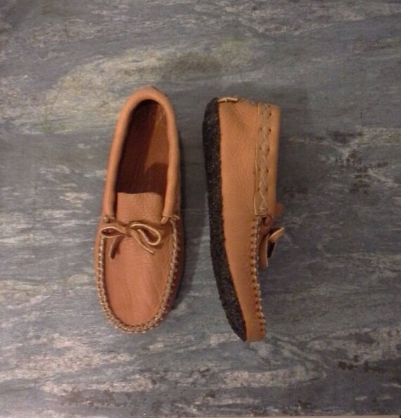 elk skin moccasins