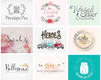 I will create custom logo design, logo design, photography logo, business logo, professional logo design, custom logo for your business