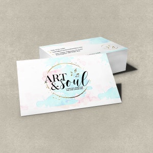 Visitekaartjeontwerp, ontwerp op maat, visitekaartje enkelzijdig of beide zijden afbeelding 7
