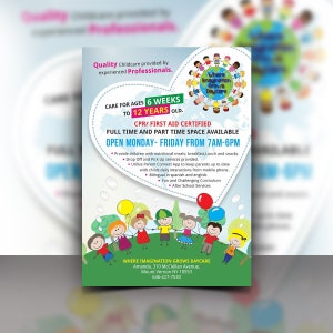 Digital Flyer Art, Digital Flyers Design, Custom Flyer, Leaflet Design SINGLE SIDE image 8