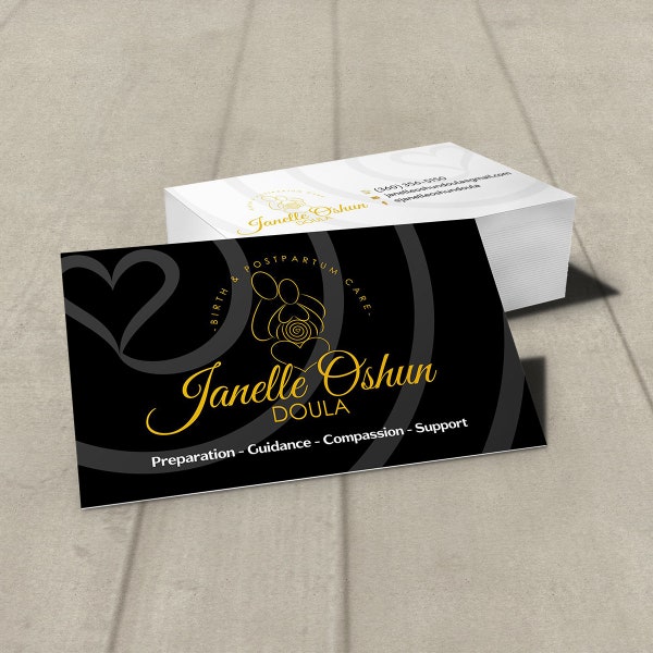 Business Card Design, Custom Design, Business Card Single Side or Both Side