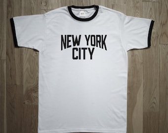 T-Shirt John Lennon “New York City” Rock, Music, Repro, Beat, Mod