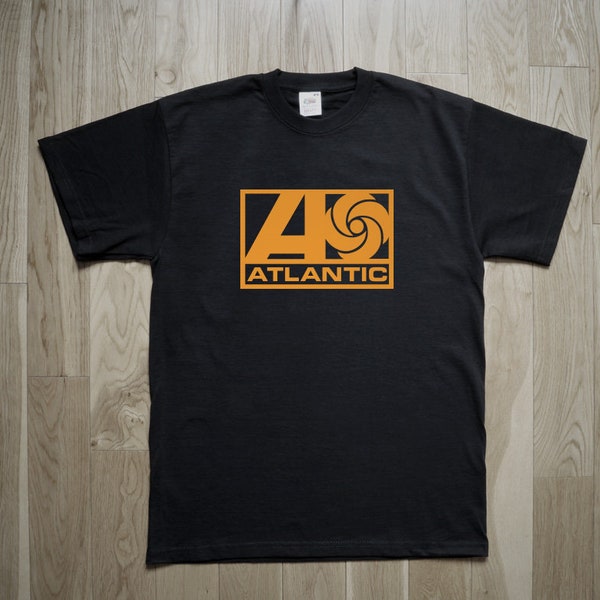 T-shirt ATLANTIC Records, Jazz, Soul, Blues, Rock