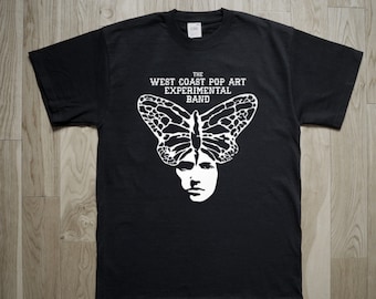 T-Shirt WEST COAST POP Art Experimental Band hippie acid rock psych garage