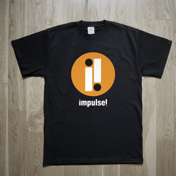 T-Shirt IMPULSE Records Jazz Label Logo John Coltrane