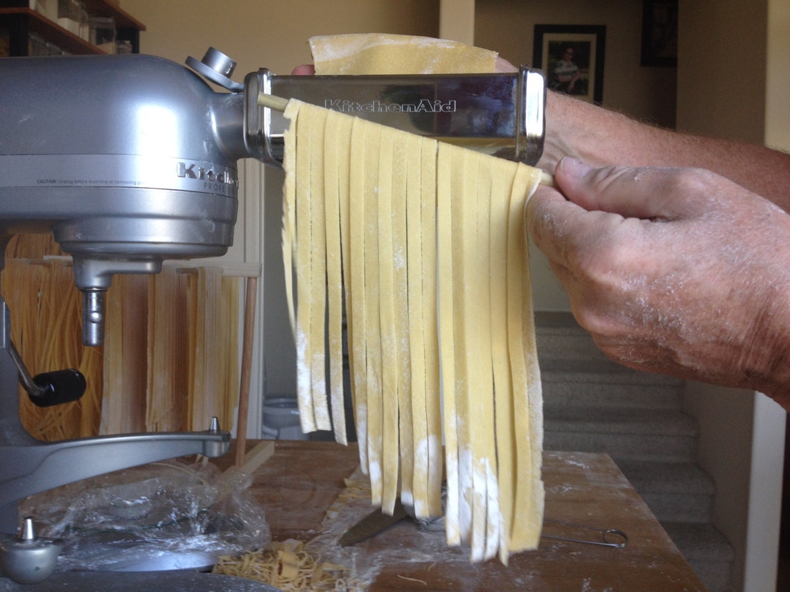 Hardwood Pasta Drying Rack Designed to Work With Kitchenaid Etsy UK