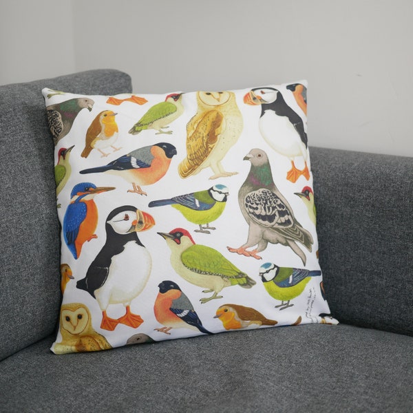 British Wildlife Cushion Cover Etsy UK