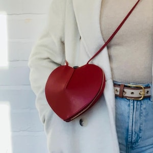 Leather Heart Purse - Etsy Leather Heart Purse - Etsy