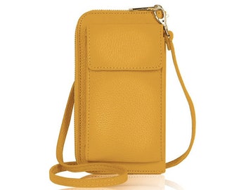 Mustard Mini Crossbody Bag, Mini Crossbody Bag, Small Phone Bag, Purse With Strap, Purse Bag, Small Bag, Everyday Bag For Phone & Purse