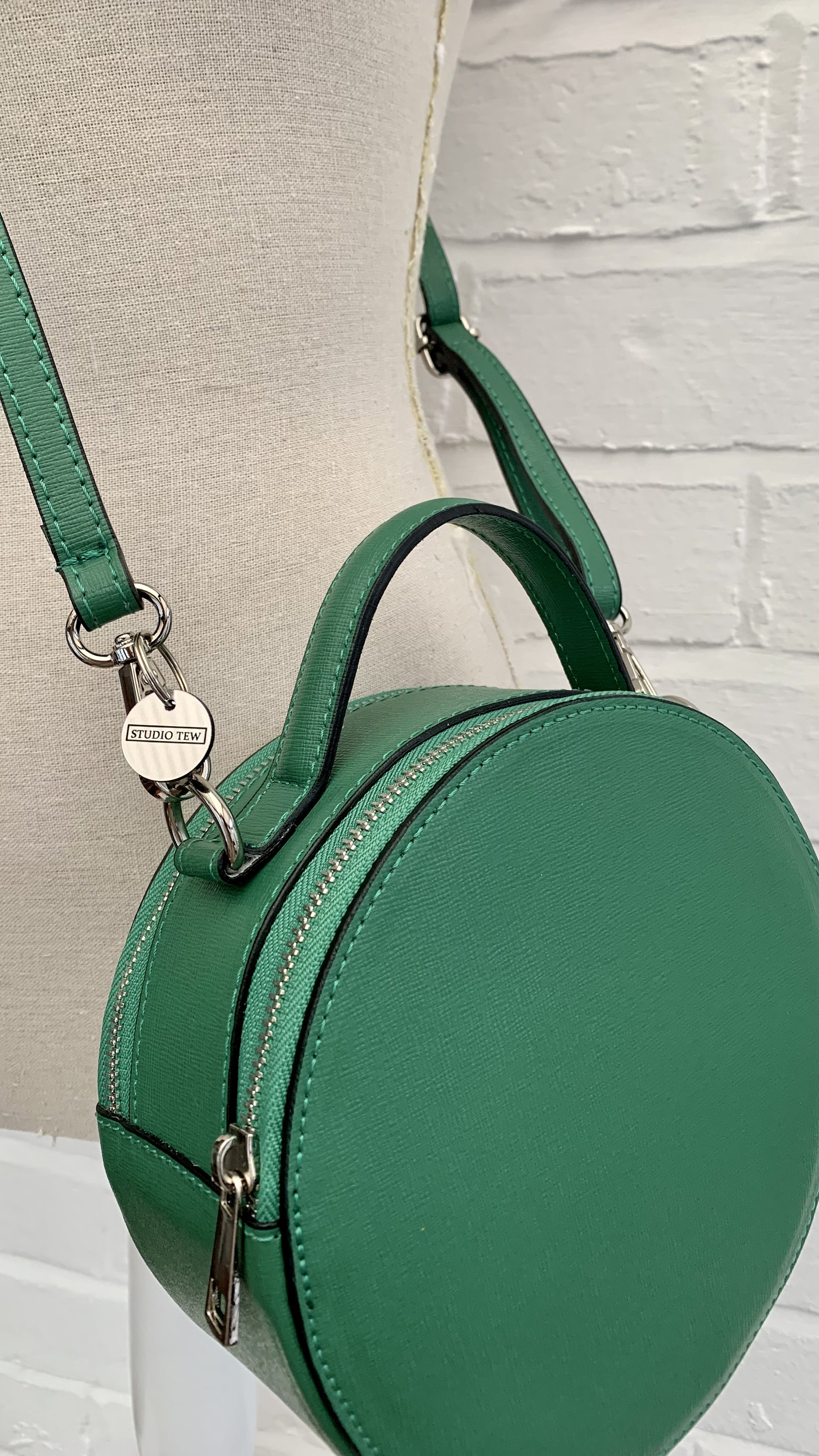 Green round best sale bag