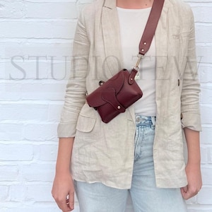 Sac en cuir bordeaux, mini sac rouge prune, petit sac en cuir, sac de festival, sac à bandoulière en cuir, petit sac de mariage, sac à bandoulière