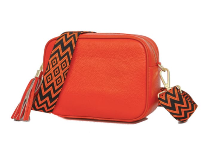The Pollyanna Bag - Orange Crossbody Bag