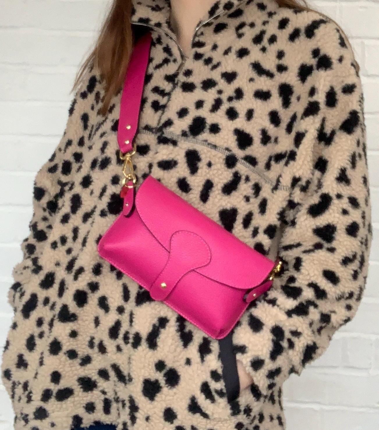 Fuchsia handbag Etsy Osterreich