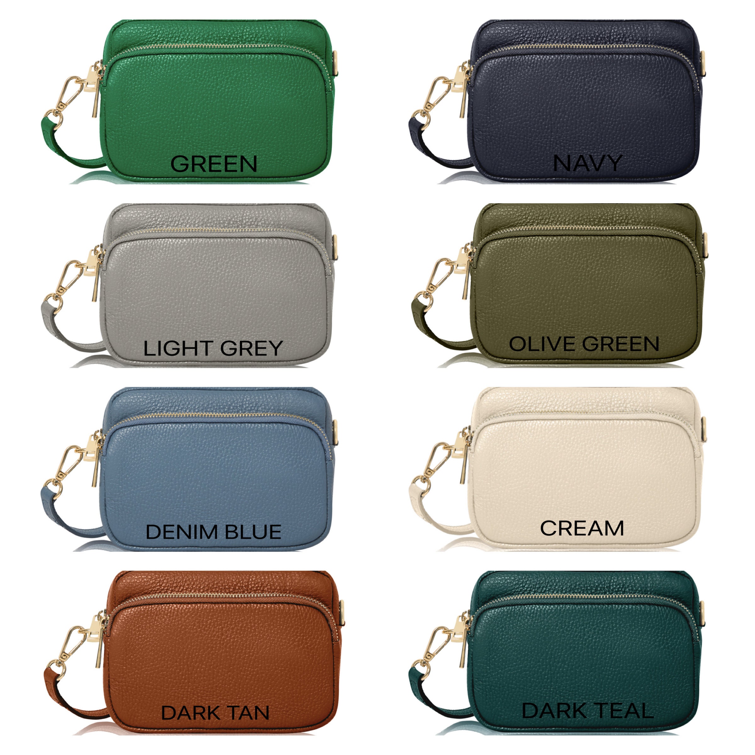 Leather Crossbody Bag With Dogtooth Strap Camera Bag With Etsy UK