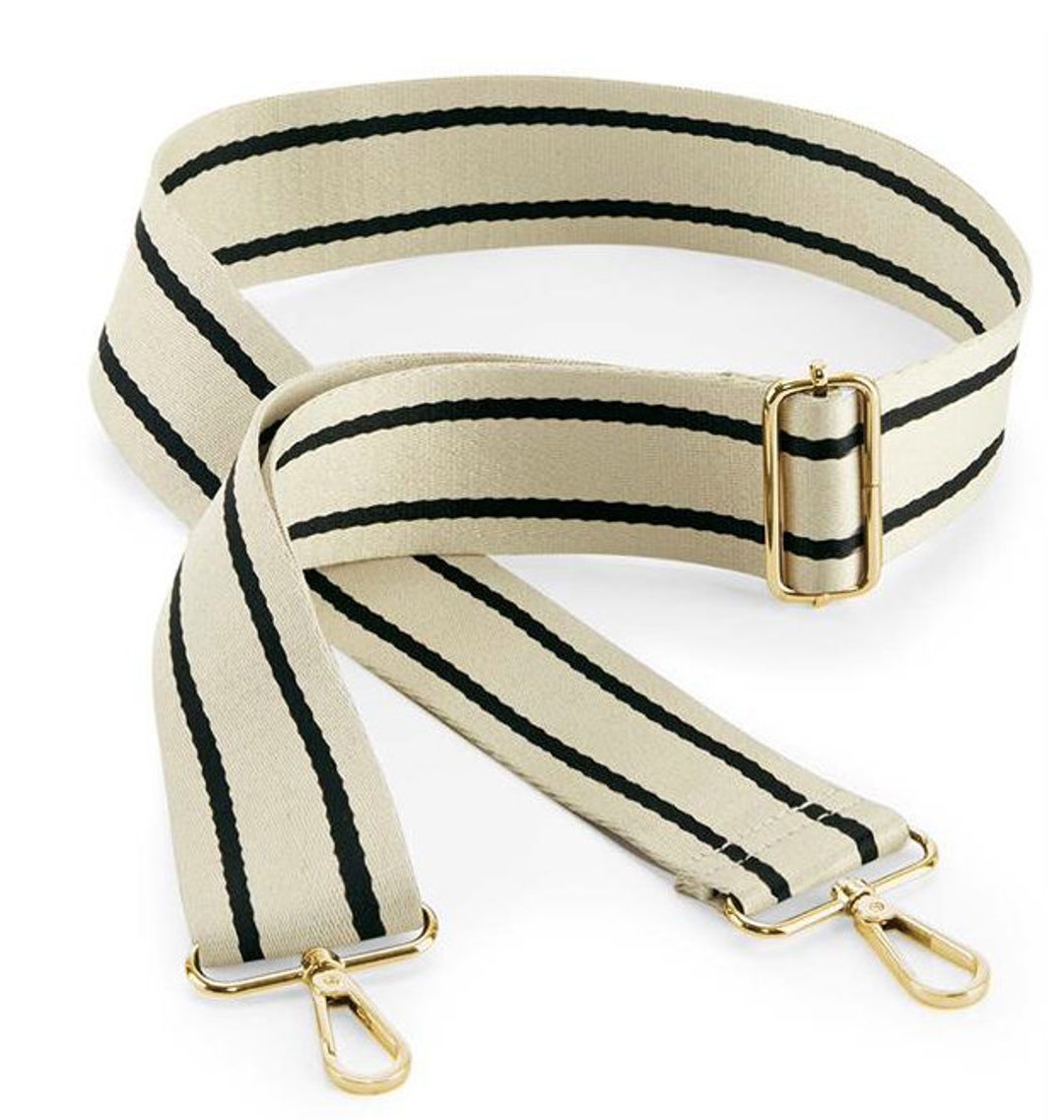 Stripy Replacement Bag Strap, Stripy Bag Strap, Thick Bag Strap, Canvas