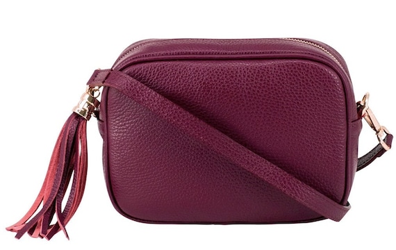 Plum Crossbody Bag