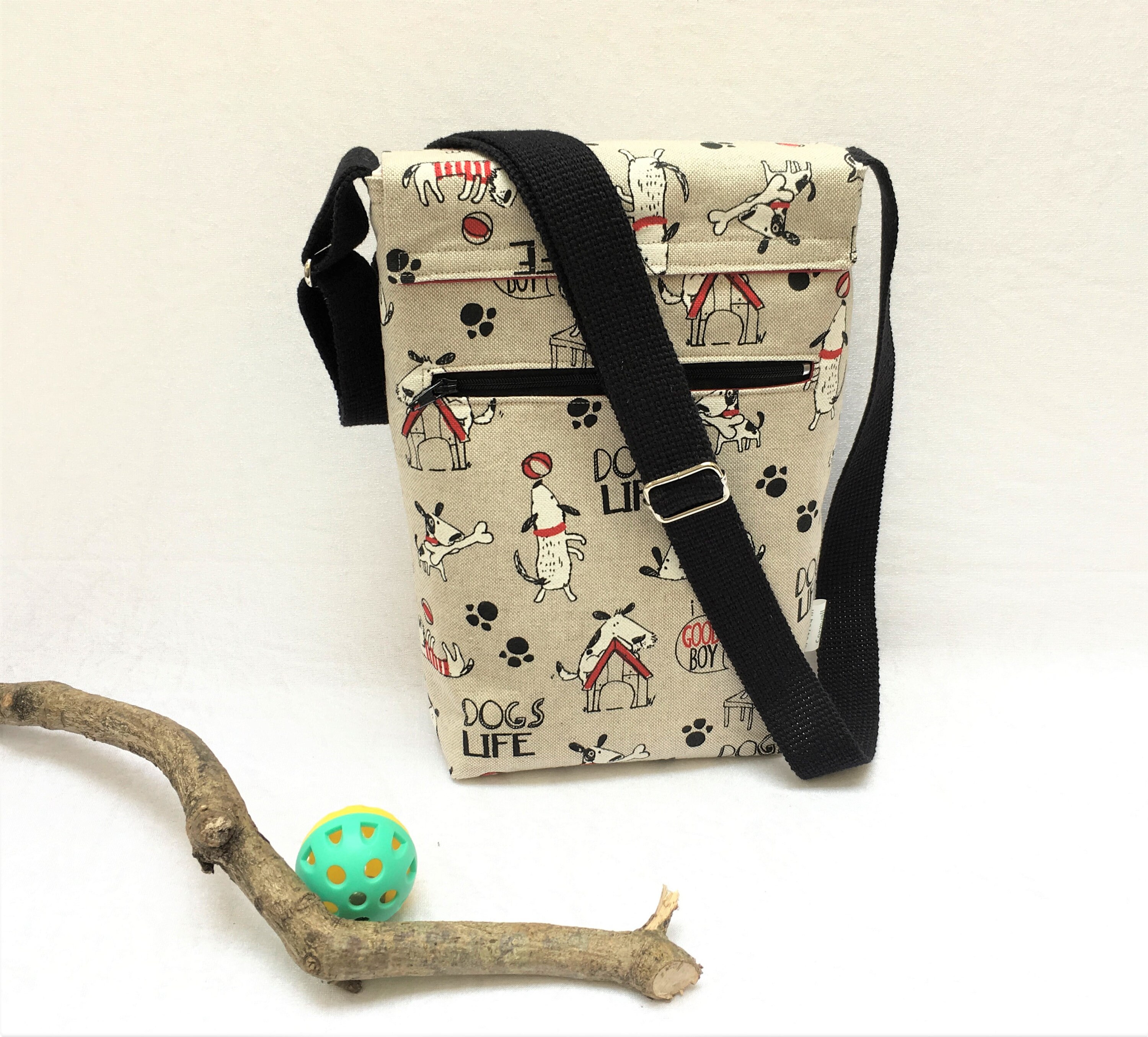 Dog walkers bag dog lovers gift dog walking bag with poo bag Etsy