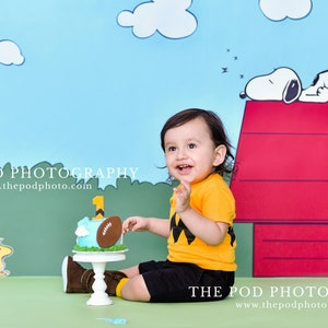 Charlie Brown Digital Backdrop