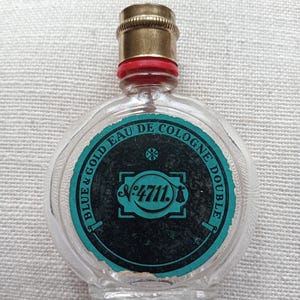 No 4711 scent bottle, empty scent bottle