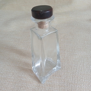 Luigi Bormioli Olivenöl Flasche: Vintage Italienisches Glas, 14 cm
