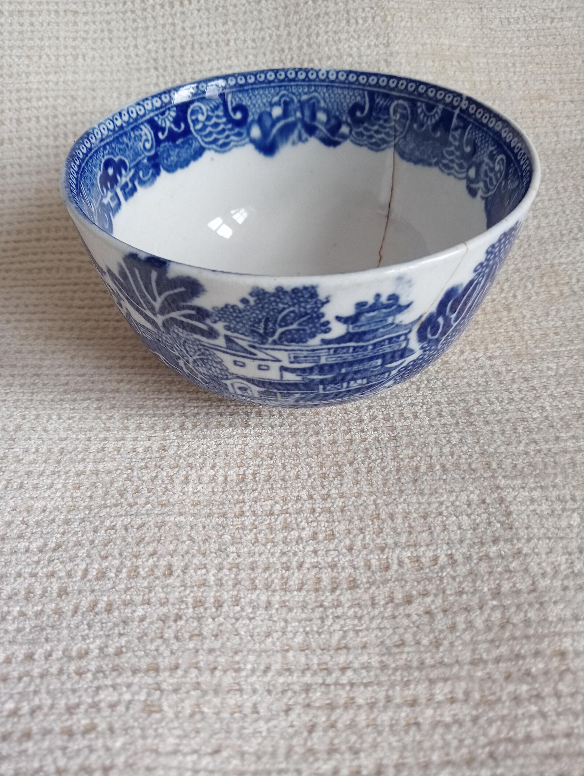 Antique willow dish - Etsy 日本