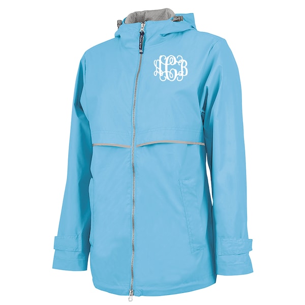 FREE SHIPPING! Monogrammed Charles River Rain Jacket - Monogrammed Rain Coat - Monogrammed Rain Jacket - Monogrammed Jacket - Cyber Monday