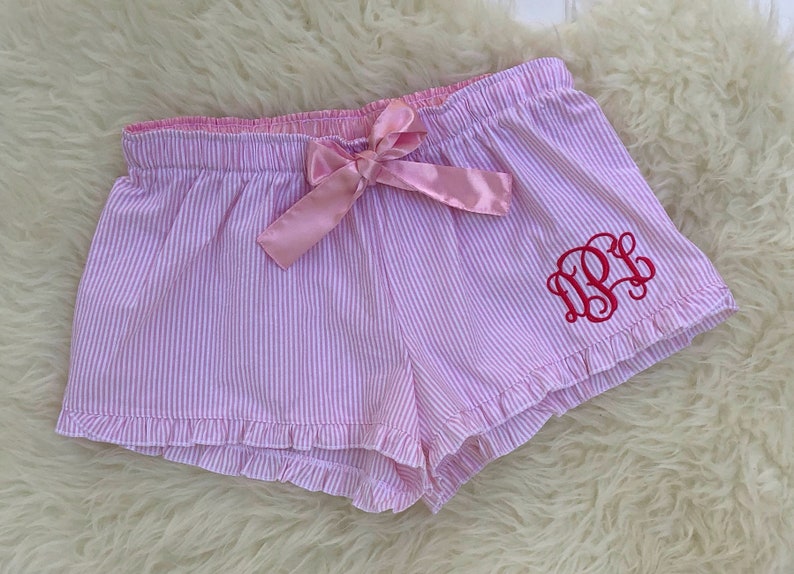 bridesmaid shorts pj set