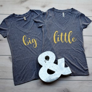 Big Little Shirts Big Little Sorority Shirt Sorority Shirts Big Little Tshirt Bid Day Shirt Big Little Reveal Shirt Sorority Tee image 1