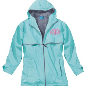 FREE SHIPPING! Monogrammed Charles River Rain Jacket - Monogrammed Rain Coat - Monogrammed Rain Jacket - Monogrammed Jacket - Cyber Monday