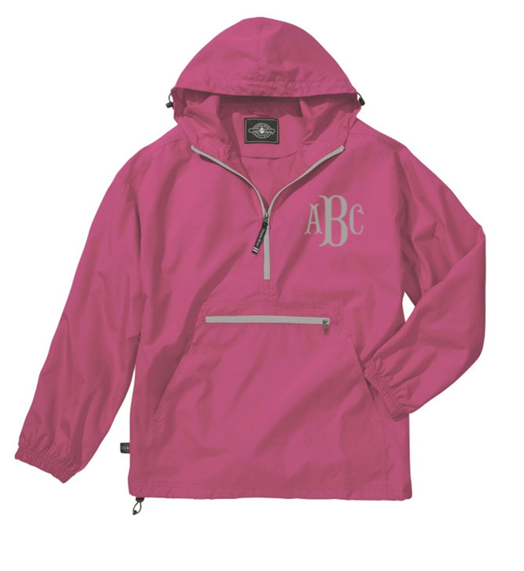 Monogrammed Personalized Packngo Rain Jacket, Pullover Rain Jacket