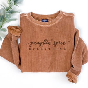 Cozy Pumpkin Spice Flannels Sweatshirt main image 1