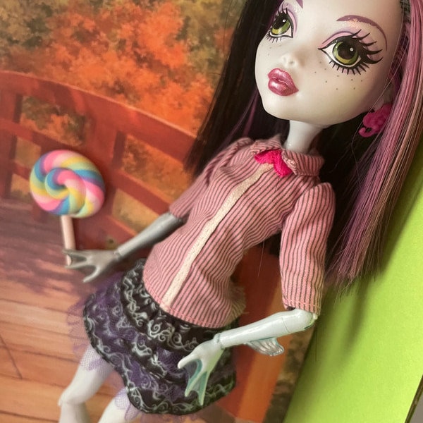 Monster High Lagoona 1st wave restyle ooak