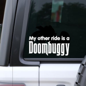 Haunted Mansion Decal, My Other Ride is a Doom Buggy Decal Vinyl Decal ...