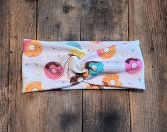 ZYALTFDC Donut-Stirnband Für Damen – Gepolstert, Mit Strass, Elastisch, Umfang 38 Cm