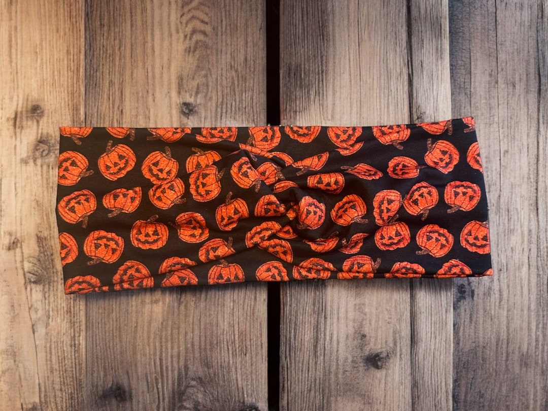 YAHPERN Halloween-Stirnband – Mit Kürbis, Geistern & Glitzer, Gruselige Deko Für Frauen, Größe 13,7 Cm
