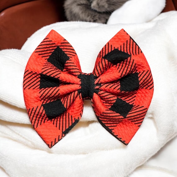 チェック柄布製ヘアクリップ ぽぴー様 チェック柄 ヘアクリップ バンス