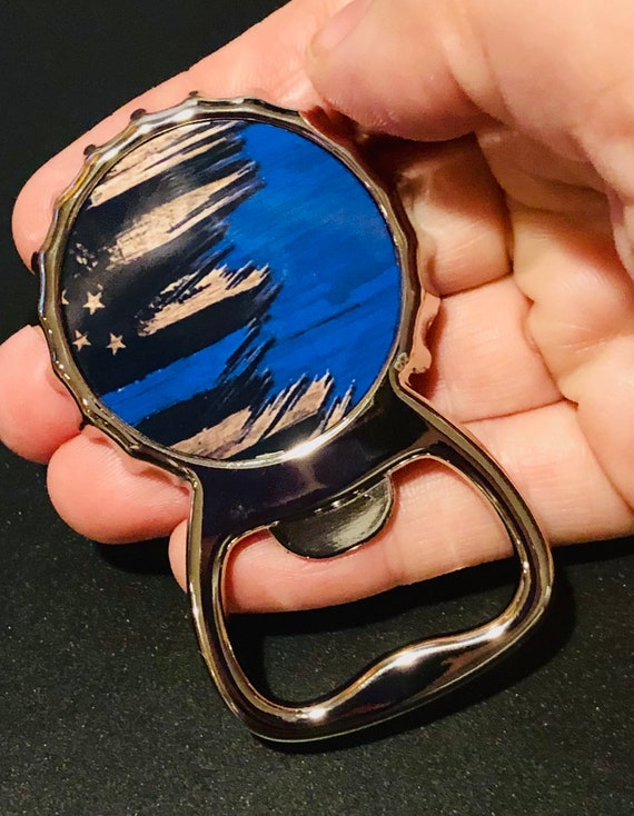 Apribottiglie Portachiavi in Acciaio Inox per Ingegnere Meccanico, Regalo per la Festa del Papà - Leggero con Stampa Serigrafica