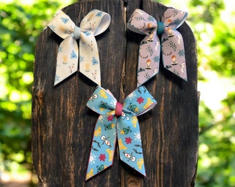 Handgemaakte Frozen Sailor Bow-haarclip, op Elsa geïnspireerd, strikclip, strikhaaraccessoire, cadeau voor meisjes