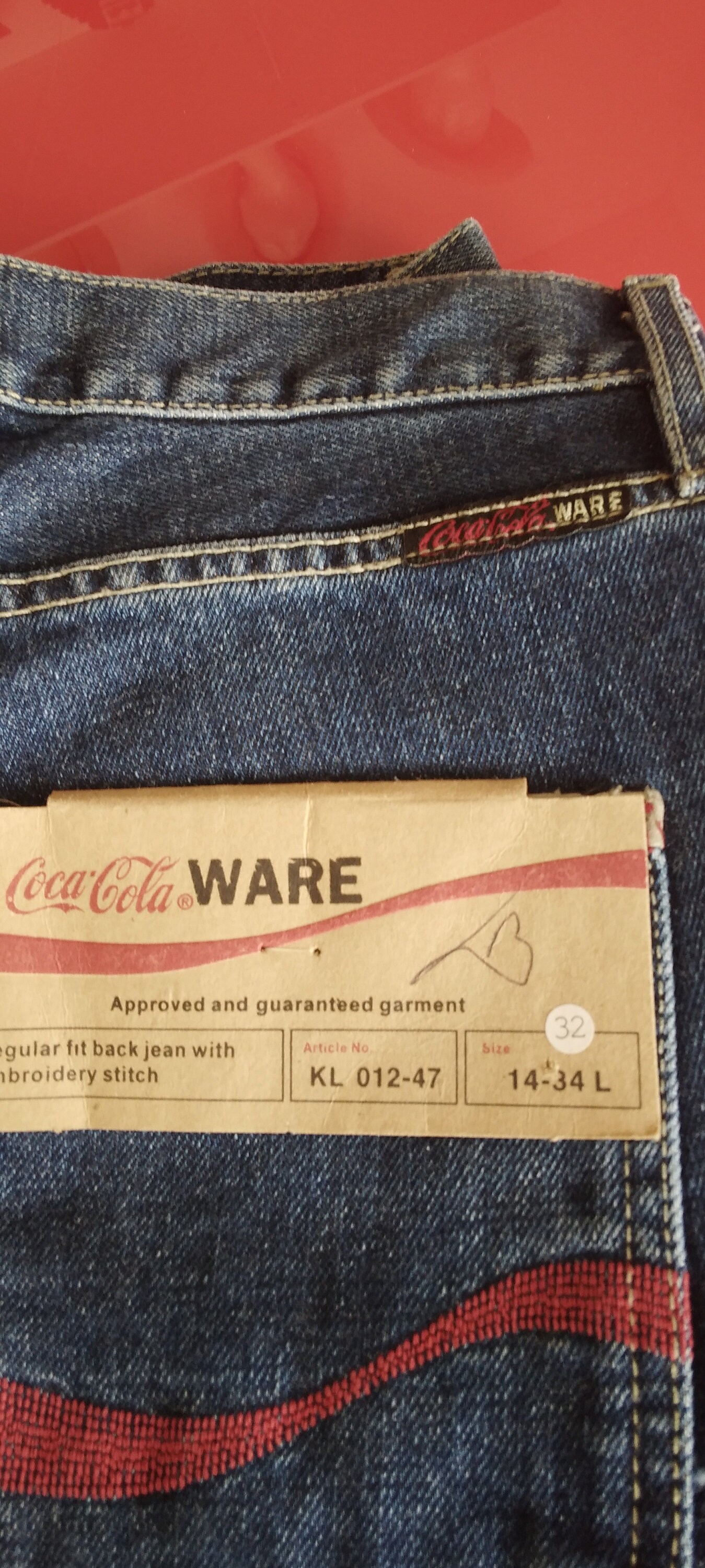 【事前コメント有り】Coca-Cola x  Jeans Levi's x Coca-Cola Original Jeans 27 inch Limited Edition