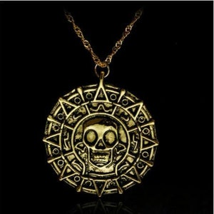 CARIBBEAN PIRATES DOUBLE SIDED GLASS ART PENDANT CARIBBEAN PIRATES DOUBLE SIDED GLASS ART PENDANT
