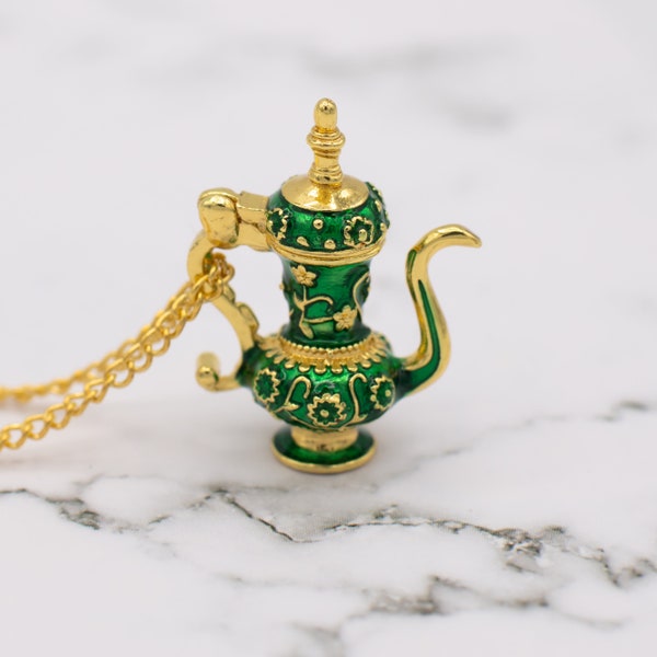 Teapot Necklace Etsy