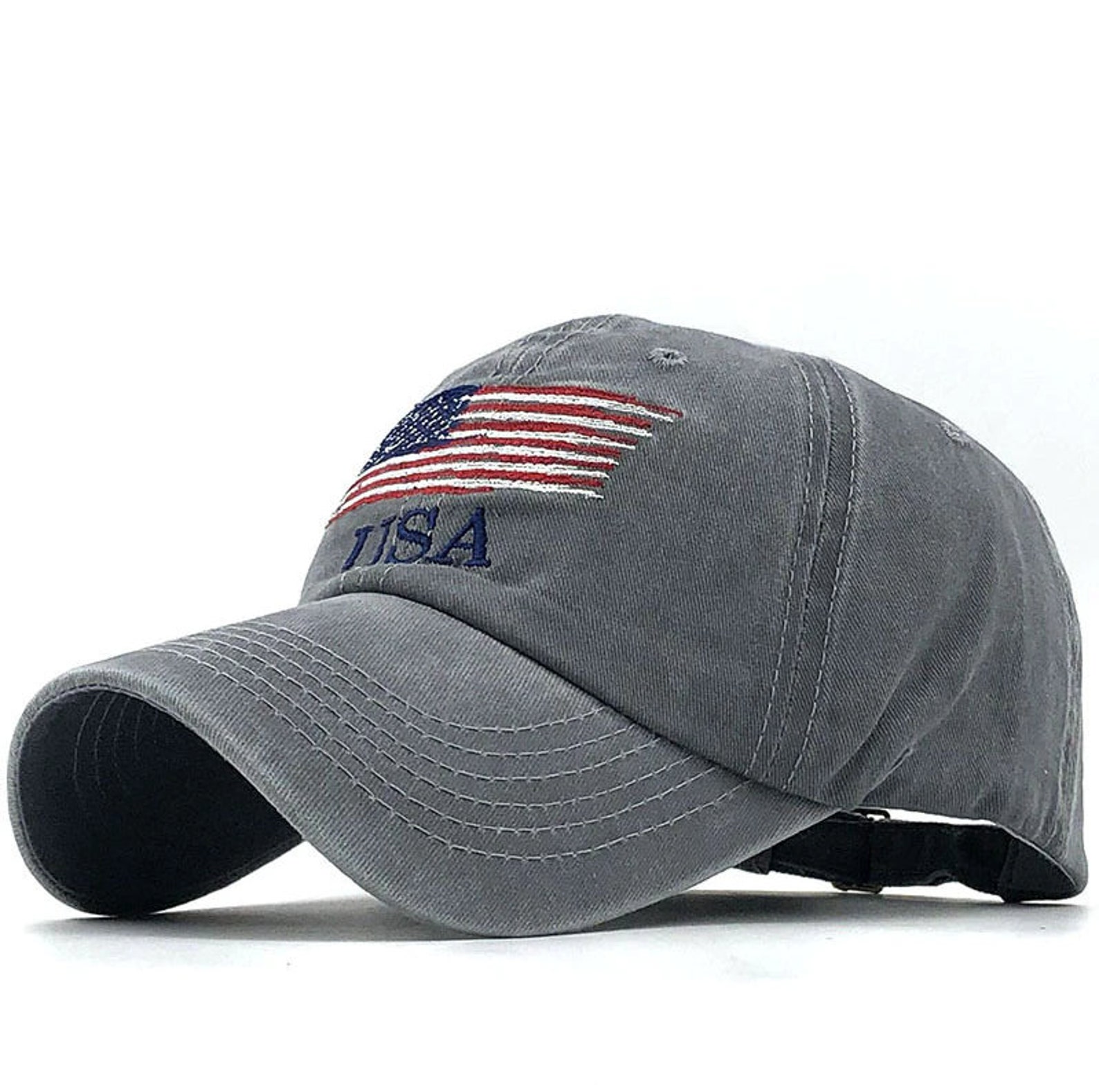 USA American Flag Baseball Hat Gorra táctica estilizada de Etsy España