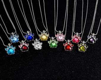 Dog and Birthstone - Etsy