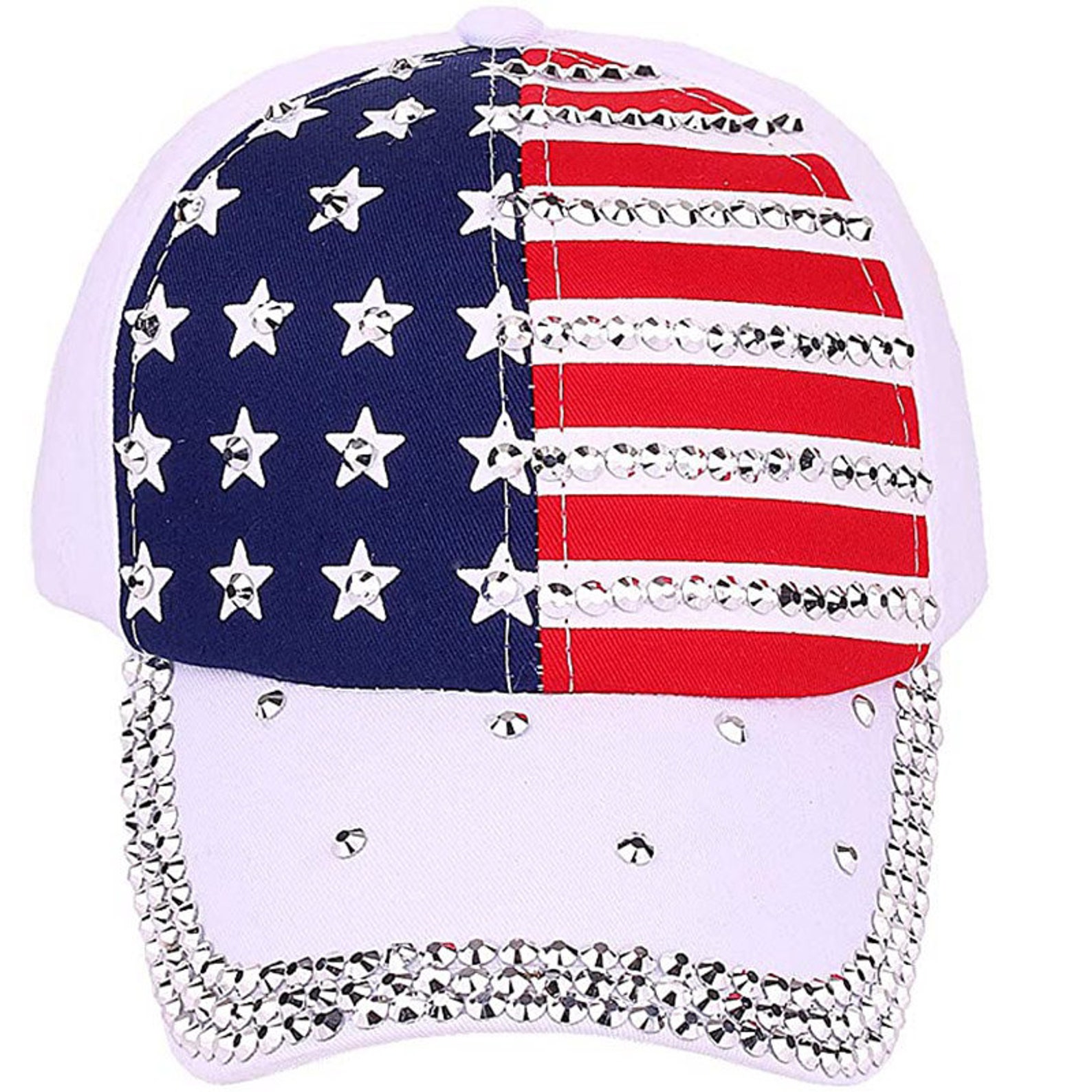 American Flag Low Profile Baseball Cap US Flag Hat Adjustable Etsy